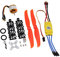 KEESIN RC 2200 KV Brushless Motor, 2212-6 + mit 30A Brushless ESC Set,6035 Propeller Zubehör Kit Halterung für RC Flugzeug Quadcopter Hubschrauber