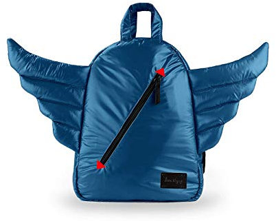 7AM Voyage Rucksack – Mini Wings Rucksack für Kleinkinder, Snack Reisetasche, niedlich & lässig, kleine Schultasche für Vorschule & Kindergarten Kinder
