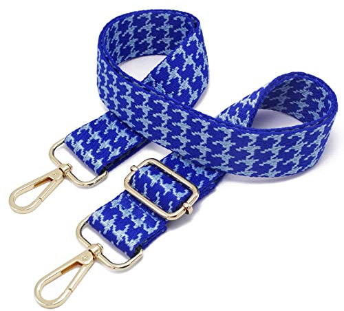 Schulterriemen Für Taschen Taschengurt Breit Damen Bunter Verstellbarer Taschenriemen Zubehör Schultertasche Strap Umhängegurt Breit Bag A07 Gold/3,8cm