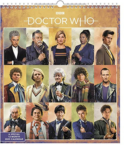 Day Dream Calendars DDSE652823 Doctor Who Monatskalender, Sonderausgabe, 16 Monate, 33 x 38 cm