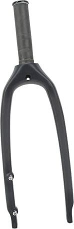 SPYMINNPOO Forcella per Bici, Forcella per Mountain Bike da 20 Pollici 3K Opaca Forcella Anteriore per Tubo Superiore da 4,37 Pollici per Bici Pieghevole con Tubo Dritto da 28,6 Mm