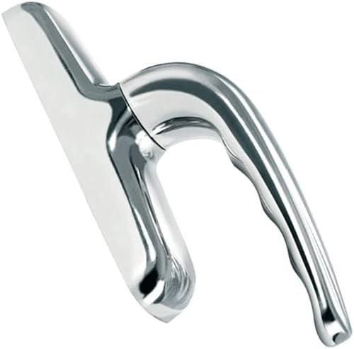 Cremonese maniglia apertura interna 6003 per porte e finestre in alluminio .Non idonea per apertura esterna, persiane, anta ribalta. (Inox satinato)