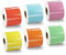 BETCKEY - 6 Große Rollen 6 Farbe gemischt Mehrzwecketiketten Kompatibel mit DYMO 99015(S0722440), 54mm x 70mm, 2400 Farbige Etiketten für LabelWriter 450, 4XL NICHT passend 550 oder 5XL