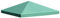 Keketa Pavillondach Ersatzdach für Pavillon Ersatzdach Pavillondach für Gartenpavillon Partyzelt Gartenzelt Pavillonabdeckung UV-Schutz und Wasserdicht 310 g/m² 3x3 m Grün