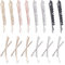 RETON 14 forcine per capelli con strass colorati, forcine decorative a forma di X, fermagli per capelli con strass, accessori per capelli per donne e ragazze