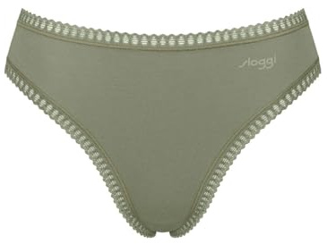 Sloggi Women's sloggi GO Crush High leg C3P, Green - Dark Combination