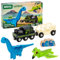 BRIO World - 36096 Dinosaurier Batteriezug - Spielzeugzug für Kinder ab 3 Jahren
