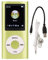 Lettore MP3 Portatile, qualità Senza Perdite, Supporta Fino a 64 GB di Memoria, 8 Ore di Riproduzione, Materiale in Lega di Alluminio, per Scheda di Memoria MYMAHDI (Verde)