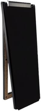 Vertical Letterbox Draught Excluder Magnetically Sealing | The Metal Magflap | As mentioned in the Sunday Times Magazine (Black)