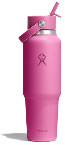 Hydro Flask Reiseflasche mit breitem Flex-Trinkhalm, 1,2 l