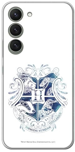 Personalaizer Schutzhülle für Samsung Galaxy S24, Design: Magisches Harry Potter Hogwarts Draco, Silikonhülle, flexibel, transparent