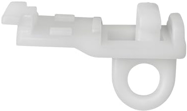 BN Gardinen Endfeststeller für Gardinen-Schienen - 20 Stück - Gardinenstopper für gängige Alu-Schienen breit 6 mm - passend für Gardinen- und Vorhangschienen mit Laufkanal
