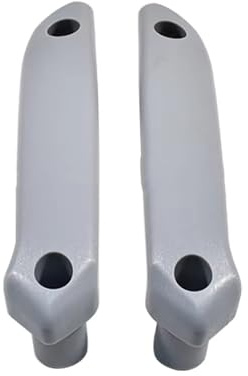 Für Seat Für Arosa 1997-2005 6X0867180B 6X0867179B 1 Paar Auto-Innentürgriff Für VW Für Lupo 1999-2006 Auto Innen Türgriff(Gray)