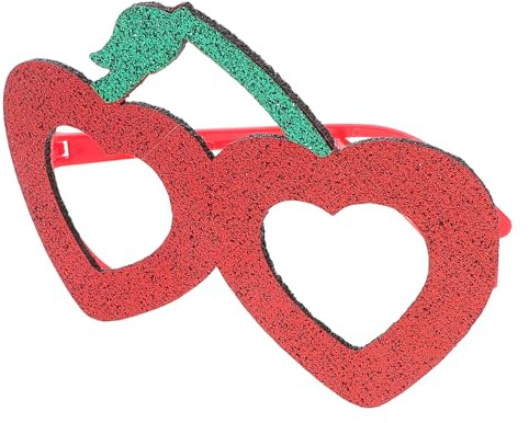 UPKOCH Herzförmige Partybrillen Valentinstag Damen Leichtes Material Fotorequisite Hochzeitsdeko