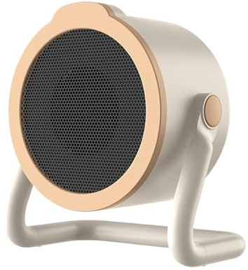 Petit Chauffage D'Appoint,500 Radiateur Électrique Portable d'Intérieur,Ventilateur Chauffant À Rotation 360 Degrés | Pour Voyage Temps Froid Extérieur Camping-car Chambre Dortoir Maison