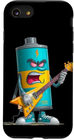 Rock Battery with Guitar for Adults and Kids Case for iPhone SE (2020) / 7/8
