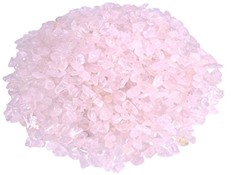 quarzo rosa Mini Pietre tamburo Chips 100 grammi 4 – 7 mm