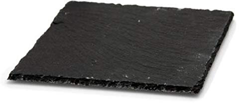 SWEET HOME Piatto Quadrato da Portata in Ardesia cod.TG00070MT cm 30x30 by Varotto & Co.