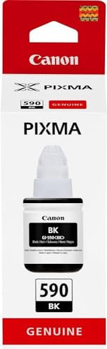 Canon Tintenbehälter GI-590 BK schwarz black - 135 ml ORIGINAL für PIXMA Drucker MegaTank