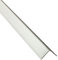 Alu Winkel-Profil Kantenschutz Zierleiste Profil silber 270cm H17mm matt