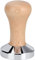 HERCHR Espresso Tamper 60mm, Verdichter Stampfer Kaffeestampfer, Espresso Stamper Set Edelstahl Base Holzgriff, Espresso Tamper Für Cafes Und Kaffeeliebhaber