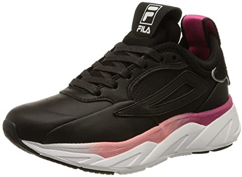 Fila Amore F Wmn, Scarpe da Corsa Donna, Nero E Rosa, 39 EU