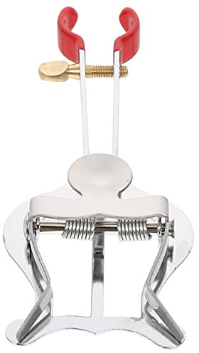 Blatt Clip Ordner Marschgabel Klarinette Trompete Saxophon Marschieren Clamp Leier Blatt Musik Clip Stehen Instrument Halter Binder (Silber) Marschgabel Trompete Blatt Musik Stehen