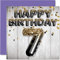 Geburtstagskarte zum 7. Geburtstag für Jungen – schwarze und goldene Glitzerballons – Happy Karten für 7 Jahre alten Jungen Sohn Bruder Enkel Cousin 145 mm Seven Seventh Bday Grußkarten Geschenk