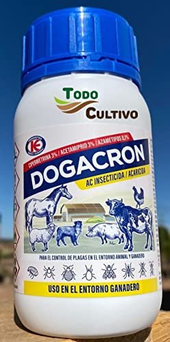 Insecticida Cipermetrina 3% + acetamiprid 3% 225ml- Insecticida sistemico residual DOGACRON