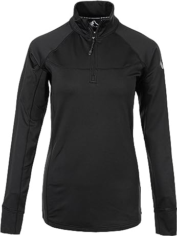 WHISTLER Damen Funktionsshirt 'Blume' mit Reißverschluss am Kragen Vielseitiges Funktionsshirt mit angenehmer Passform