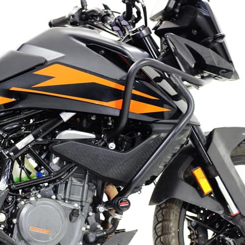 GPK Motorschutz mit Sturzpads für KTM 125 / 250 / 390 Adventure 2020-2022 schwarz