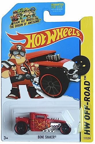 Hot Wheels Bone Shaker, Team 117/250 [rojo]