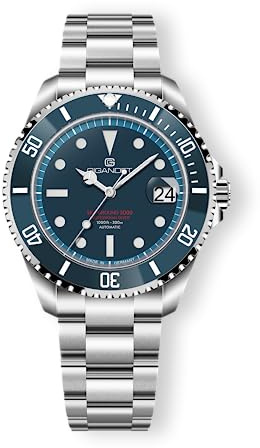 Gigandet Automatikuhr Sea Ground 3000 Ceramic Date - G3000-004M-C