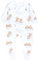 TupTam Baby Schlafsack mit Füßen und Ärmeln – Ganzjahres Schlafsack Baby 2.5 TOG, OEKO-TEX zertifiziert, Farbe: Bären auf Wolken/Weiß/Braun, Größe: 104-110