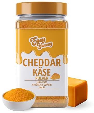 Easy Yummy Cheddar Cheese Popcorn Seasoning 300g, 100% Cheddar Cheese Popcorn Flavouring