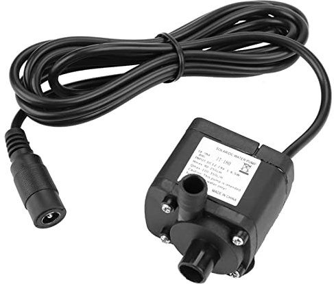 Bomba De Agua De CC, 24 V -40 ℃ ~ 100 ℃ Mini Bomba De Agua De Bajo Ruido Sin Escobillas De CC Bomba De Agua Manual Para Calentador De Agua Solar Tanque De Peces RV Ley De Barcos Marinos