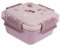 Tutete Caja Almuerzo Infantil Pequeña 380ml - Fiambrera Escolar, Apta para Microondas y Lavavajillas, Cierre Hermético, Ideal para Parque o Colegio, 100% Libre de BPA | Fantastic Girl