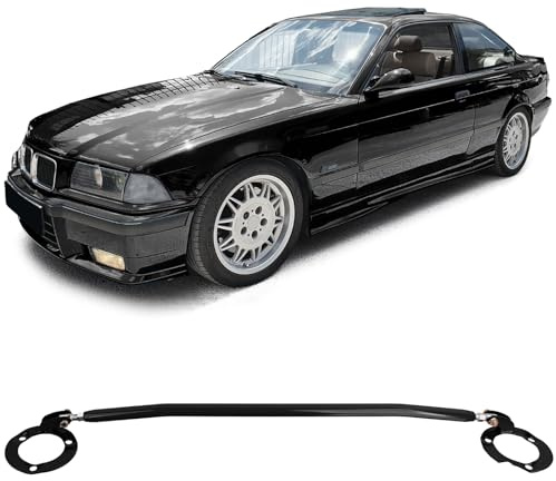 Alu Domstrebe Schwarz vorne für 3er BMW E36 6 Zyl 320i 323i 325i 328i 1992-1999