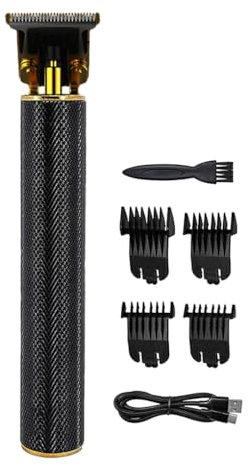 dijiusidy Haarschneider, kabellos, leistungsstarker Motor, präzises Trimmen, professioneller kabelloser Haarschneider, Haarschnitt Set, Schwarz