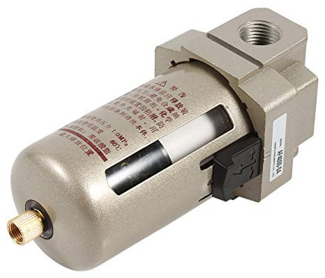 Moisture Trap Air Filter, 1Pc Durable 1/2'' Air Filter Compressor Water Moisture Trap Separator Regulator Accessories
