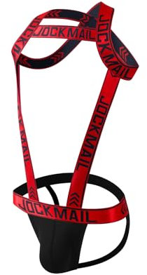 Herren Harness Schultergurt mit Jockstrap Fitness One-piecs Sport mit Jockstrap Bodysuit