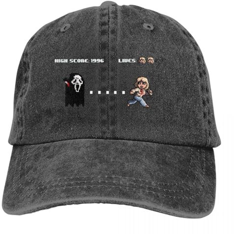Baseball Kappe Ghostface Pacman Baseball Cap Herren Hüte Frauen Visier Schutz Snapback Ghost Spooky Lover Caps Geschenk