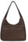 Quirkademy Hobo Bag für Damen, Tote Bag Retro Schultertaschen aus PU Leder, Tragetasche mit Große Kapazität, Umhängetasche Lässige Handtasche für Einkauf Reise Büro Dates Arbeit Schule - Kaffee
