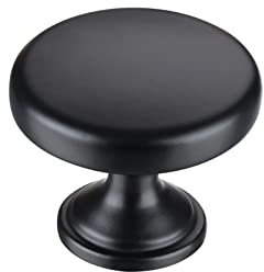 AITITAN Lot de 10 boutons de placard noirs – Poignées de porte et de tiroir pour armoires de cuisine
