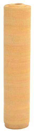 vidaXL Zaunblende Sandfarbe 1x50 m HDPE 75 g/m²
