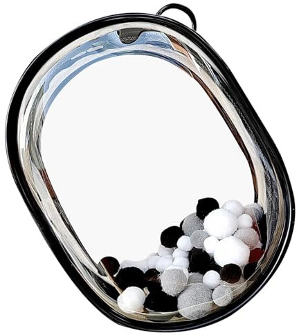 Puppen-Tragetasche, transparent, dicke transparente Figuren-Display-Tasche, Puppen-Vitrine für Figuren-Aufbewahrung, Figuren und Puppen, Tragetasche für Schreibwaren, Kosmetik, 18 cm, Baumwollpuppe,