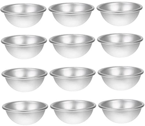 Aluminiumlegierung für Badekugeln Halbkugel Form 12 Stück
