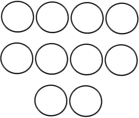 JOINPAYA 10stücke Teiliges Schwarzes Elastische Jelly Armbänder Für Handgelenk Und Haarband Dehnbar Weich Multifunktional Für Partyzubehör Geeignet Für Erwachsene