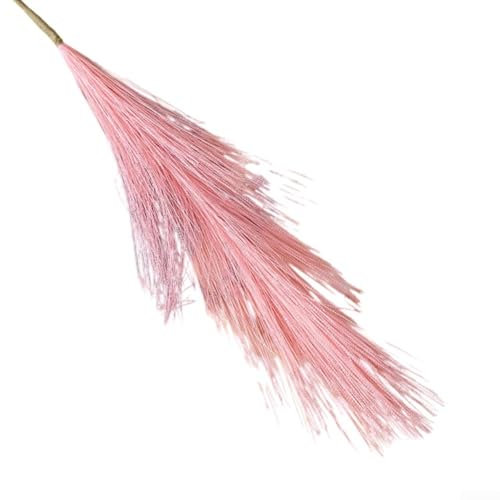 10 Stück künstliche Schilfrohr-Dekoration für kreative Hochzeits- und Heimdekorationen (Rosa)