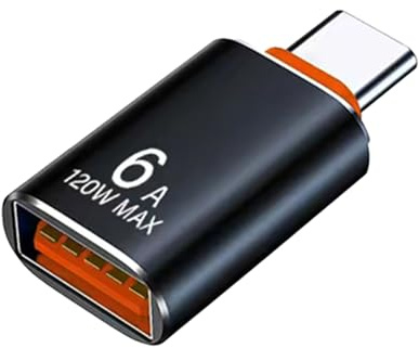 Convertisseur USB C o-t-g – Adaptateur de données haute vitesse, station de charge de type, concentrateur de synchronisation portable, connecteur de transfert léger, prise d'appareil fiable | Idéal